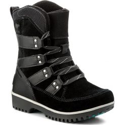 Kozaki dziewczęce: Śniegowce SOREL – Youth Meadow Lace NY2414 Black/Dark Grey 010