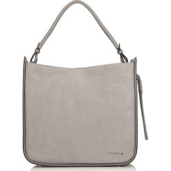 Skórzana torebka w kolorze szarym - (S)33,5 x (W)31 x (G)11 cm. Szare torebki klasyczne damskie Kazar, bez wzorów, ze skóry, bez dodatków. W wyprzedaży za 479,95 zł.