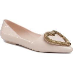 Baleriny MELISSA - Pointy Heart Ad 32785 Beige/Gold 50803. Brązowe baleriny damskie Melissa, klasyczne. Za 279,00 zł.