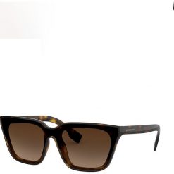 Burberry - Okulary BE4279. Pomarańczowe okulary przeciwsłoneczne damskie Burberry. W wyprzedaży za 539,90 zł.