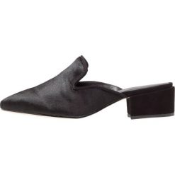 Chodaki damskie: Whistles BACKLESS LOW HEEL SHOE Klapki black