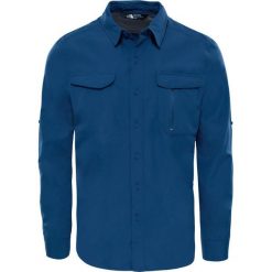 Koszula The North Face Sequoia Shirt T92XJWHDC - niebieski. Niebieskie koszule męskie The North Face, s, bez wzorów, bez kołnierzyka, bez rękawów. Za 214,99 zł.