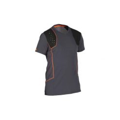 Koszulka z krótkim rękawem BALL TRAP CLAY900. Szare t-shirty męskie marki SOLOGNAC, l, z materiału. Za 79,99 zł.