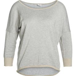 Bluzy rozpinane damskie: Deha MAGLIA SCOLLO A BARC Bluza marble grey melange chiaro