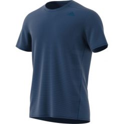 Koszulka adidas Supernova Tee M Morski-Niebieski. Niebieskie koszulki męskie Adidas, s, bez wzorów, bez kołnierzyka, z krótkim rękawem, krótkie, do biegania, climalite (adidas). Za 129,99 zł.