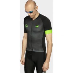 Koszulka rowerowa męska. Pomarańczowe koszulki męskie m, bez wzorów, z dzianiny, rowerowe. Za 169,99 zł.