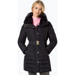 Esprit Collection - Damska kurtka pikowana, niebieski. Niebieskie kurtki damskie marki Esprit Collection, xxl, w paski, z futra, bez kaptura. Za 499,95 zł.