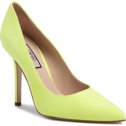 Szpilki LIU JO - Marilyn Decolelete `100 SXX523 P0021 Yellow Fluo S14F1. Żółte półbuty damskie Liu Jo, bez wzorów, ze skóry, bez obcasa, na obcasie, bez zapięcia. Za 739,00 zł.