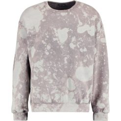 Bluzy męskie: 12 Midnight HEAVY BLEACH WASH SWEAT Bluza bleach wash charcoal