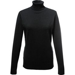 Sweter z golfem bonprix czarny. Czarne golfy damskie bonprix, z dzianiny. Za 54,99 zł.