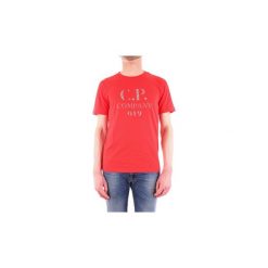 T-shirty z krótkim rękawem C.p. Company 06CMTS158A005100W. Czerwone t-shirty męskie marki C.P. Company, s, bez wzorów, bez kołnierzyka, krótkie. Za 346,54 zł.