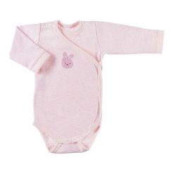 Ewa Klucze Body Dziewczęce True Love 48 Różowe. Różowe body niemowlęce marki Ewa Klucze, bez wzorów, bez rękawów. Za 39,00 zł.