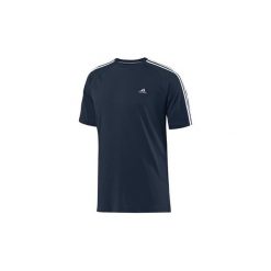 T-shirty i Koszulki polo adidas CR Ess 3S Crew Tee E18045. Niebieskie koszulki męskie Adidas, s, bez wzorów, polo, bez rękawów. Za 69,99 zł.