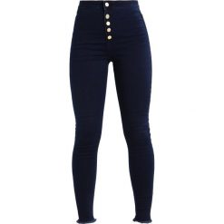 Rurki damskie: Missguided VICE BUTTON UP SKINNY Jeans Skinny Fit blue