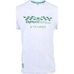 Koszulki sportowe męskie: PROJEKT 86 Koszulka T-shirt 002WT biała r. XL (921362)