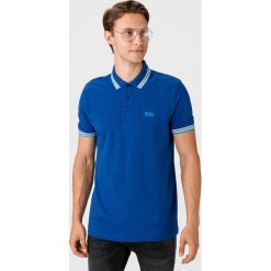 BOSS Paddy Polo Koszulka Niebieski. Niebieskie podkoszulki męskie Boss, l, z haftami, z bawełny, polo, bez rękawów. Za 357,95 zł.