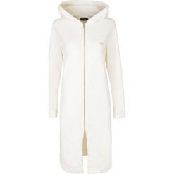 Szlafrok Emporio Armani. Białe szlafroki damskie Emporio Armani, bez wzorów, z weluru, bez rękawów, bez kaptura. Za 299,00 zł.