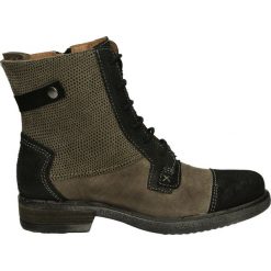 Botki - 3130 COM G-16. Czarne botki damskie skórzane Venezia. Za 359,00 zł.