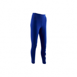 Legginsy slim Gym & Pilates 500 damskie. Niebieskie legginsy sportowe damskie marki Adidas, xl, z bawełny. W wyprzedaży za 69,99 zł.