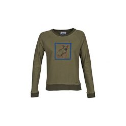 Bluzy Barbour Joey Sweat. Zielone bluzy damskie Barbour, bez wzorów, bez rękawów, bez kaptura. W wyprzedaży za 349,30 zł.