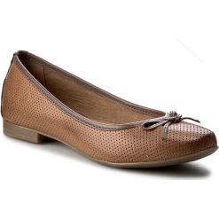 Baleriny LASOCKI - RST-ERICA-01 Camel 1. Pomarańczowe baleriny damskie Lasocki, ze skóry, klasyczne. W wyprzedaży za 49,99 zł.
