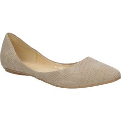BALERINY SZYDŁOWSKI 1353. Brązowe baleriny damskie Szydłowski. Za 139,99 zł.