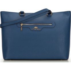 Torebka damska 87-4-474-N. Niebieskie shopper bag damskie Wittchen. Za 299,00 zł.