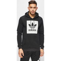 Adidas Originals - Bluza. Czarne bluzy męskie adidas Originals, xl, z nadrukiem, z bawełny, z kapturem, bez rękawów, z kapturem. Za 279,90 zł.