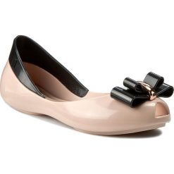Baleriny MELISSA - Mel Queen II Inf 31842 Pink/Black 52807. Różowe baleriny dziewczęce Melissa, z tworzywa sztucznego. W wyprzedaży za 189,00 zł.