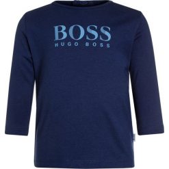 BOSS Kidswear BABY LAYETTE Bluzka z długim rękawem hellblau. Niebieskie bluzki dziewczęce bawełniane marki BOSS Kidswear, z długim rękawem. Za 159,00 zł.