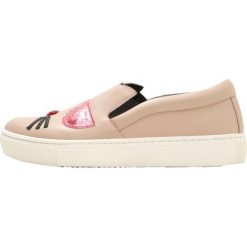 Creepersy damskie: KARL LAGERFELD KUPSOLE CHOUPETTE TOE Półbuty wsuwane light pink