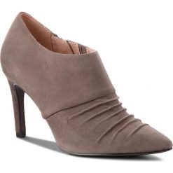 Szpilki TAMARIS - 1-25385-21 Graphite 206. Szare półbuty damskie Tamaris, bez wzorów, ze skóry, bez obcasa, na szpilce, bez zapięcia. W wyprzedaży za 239,00 zł.