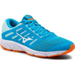 Buty MIZUNO - Ezrun J1GF183808 Niebieski. Niebieskie buty sportowe damskie Mizuno, bez wzorów, z tworzywa sztucznego, sportowe, do biegania. W wyprzedaży za 179,00 zł.