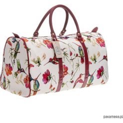 Gobelinowa torba podróżno-sportowa 'Colibri'. Szare torby podróżne Pakamera, bez wzorów, eleganckie. Za 199,00 zł.
