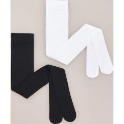 Rajstopy z mikrofibry 2 pack - Kremowy. Białe rajstopy damskie Reserved, bez wzorów. Za 34,99 zł.