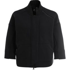 Bluzy rozpinane damskie: adidas Performance TRANS Bluza rozpinana black