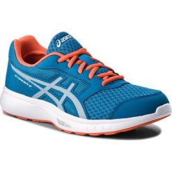 Buty ASICS - Stormer 2 T843N Race Blue/White 400. Niebieskie buty do biegania męskie Asics, z materiału. W wyprzedaży za 169,00 zł.