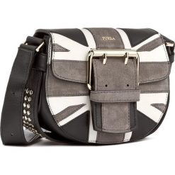 Listonoszki damskie: Torebka FURLA - Hashtag 913589 B BMG8 FL4 Onyx/Petalo/La