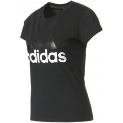 Bluzki sportowe damskie: Adidas Koszulka Sportowa Ess Li Slim Tee Black/White S
