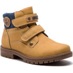 Trapery ACTION BOY - CB-171015-04 Camel. Pomarańczowe śniegowce chłopięce marki Action Boy, bez zapięcia. Za 99,99 zł.