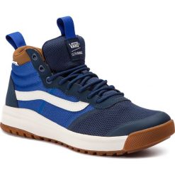 Sneakersy VANS - Ultrarange Hi Dl VN0A3WMFQ3V1 Dress Blues/Dachshund. Niebieskie sneakersy męskie Vans, bez zapięcia. W wyprzedaży za 279,00 zł.