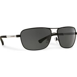 Okulary przeciwsłoneczne EMPORIO ARMANI - 0EA2033 309487 Black/Black. Czarne okulary przeciwsłoneczne męskie Emporio Armani, z tworzywa sztucznego. W wyprzedaży za 449,00 zł.