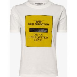 Essentiel Antwerp - T-shirt damski – Vite, biały. Białe t-shirty damskie Essentiel Antwerp, xs, bez wzorów, z bawełny, bez kołnierzyka. Za 299,95 zł.