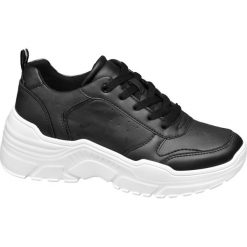 Sneakersy damskie Star Collection czarne. Czarne sneakersy damskie Star Collection, z materiału. Za 139,90 zł.