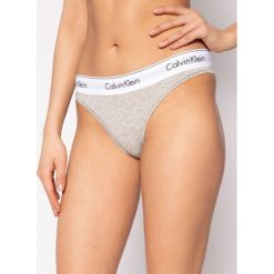 Figi klasyczne Calvin Klein Underwear 0000F3787E. Czarne figi damskie Calvin Klein Underwear, m, bez wzorów, z bawełny. W wyprzedaży za 79,00 zł.