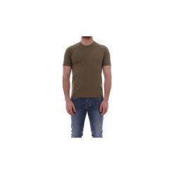 T-shirty z krótkim rękawem Aspesi AY28 A335. Zielone t-shirty męskie Aspesi, s, bez wzorów, bez kołnierzyka, krótkie. Za 292,16 zł.