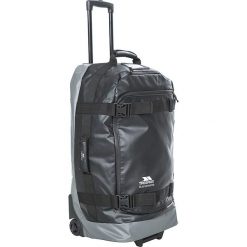 Walizka "Blackfriar 100" w kolorze czarno-szarym - 100 l. Szare walizki Trespass Men & Boys, bez wzorów, z poliesteru. W wyprzedaży za 365,95 zł.