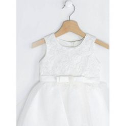 Biała Sukienka Merida. Białe sukienki niemowlęce Born2be, z bawełny. Za 69,99 zł.