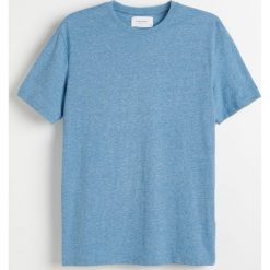 T-shirt basic -. T-shirty męskie Reserved, s, bez wzorów, z denimu, bez kołnierzyka. Za 25,99 zł.
