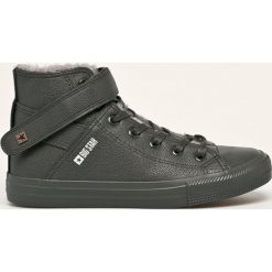 Big Star - Trampki. Szare trampki i tenisówki damskie BIG STAR, bez wzorów, z gumy, na sznurówki. W wyprzedaży za 99,90 zł.